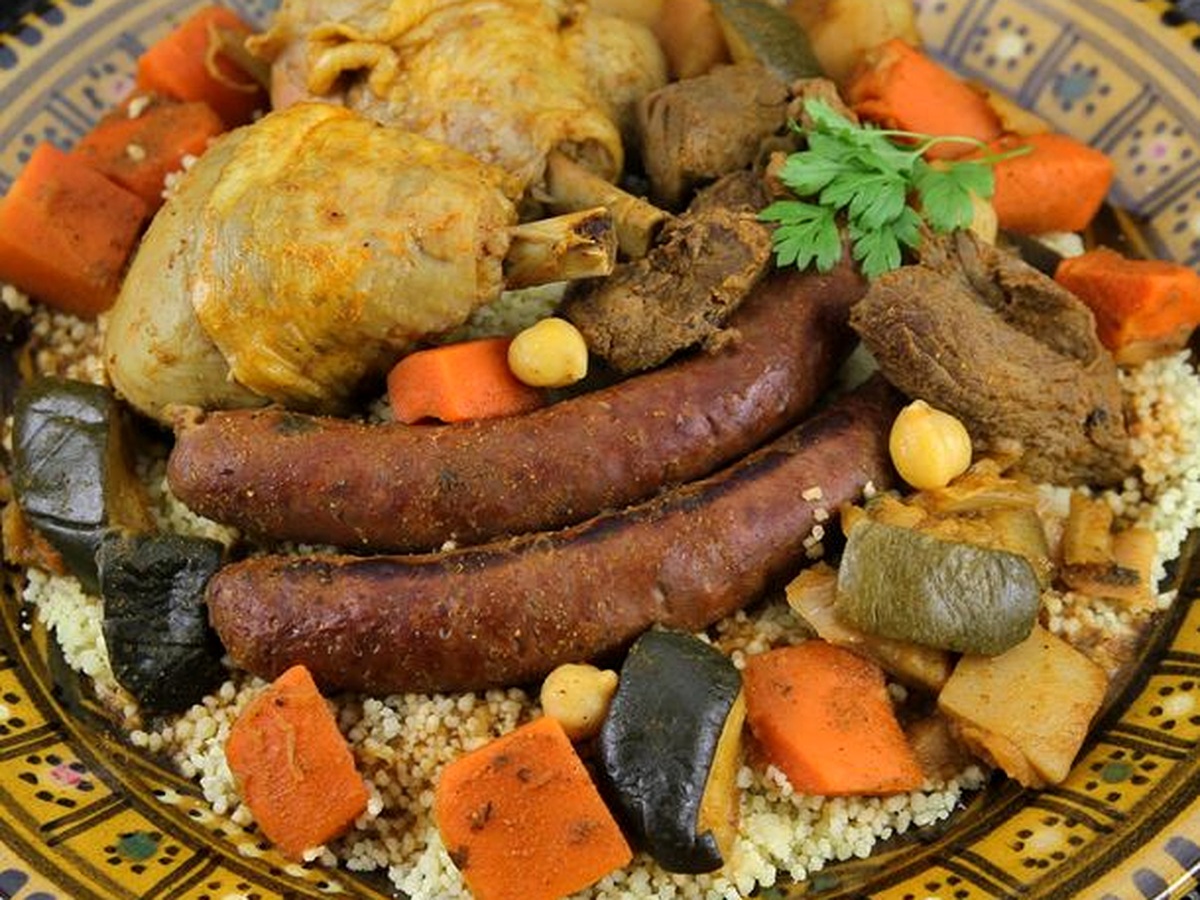 Couscous royal marocain